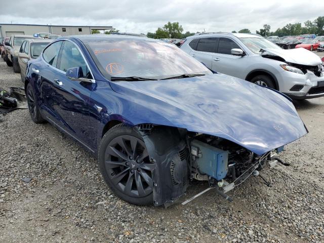 5YJSA1E26LF366668 - 2020 TESLA MODEL S Mavi foto 1