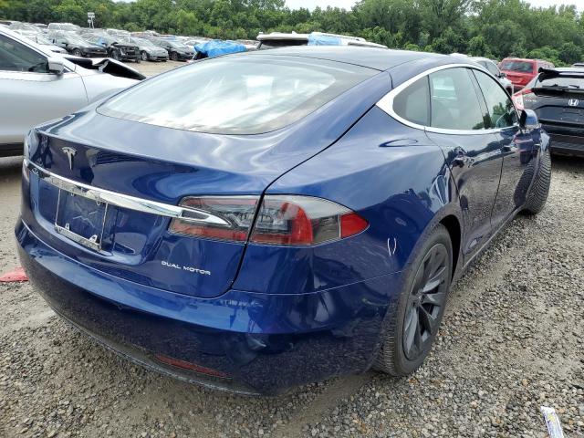 5YJSA1E26LF366668 - 2020 TESLA MODEL S Mavi foto 4