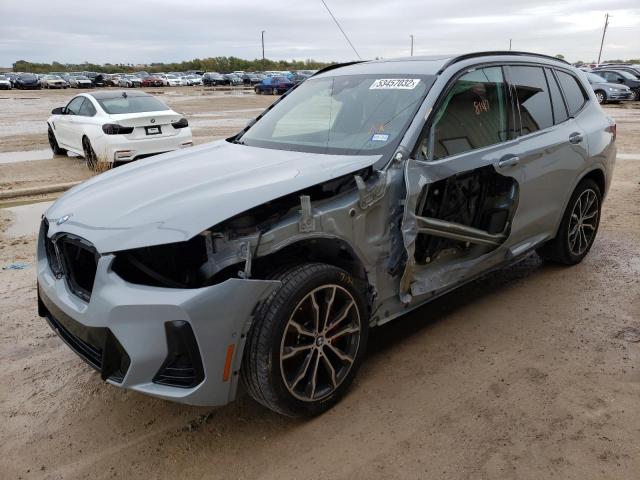 5UX83DP05N9L87427 - 2022 BMW X3 XDRIVEM GRAY photo 2