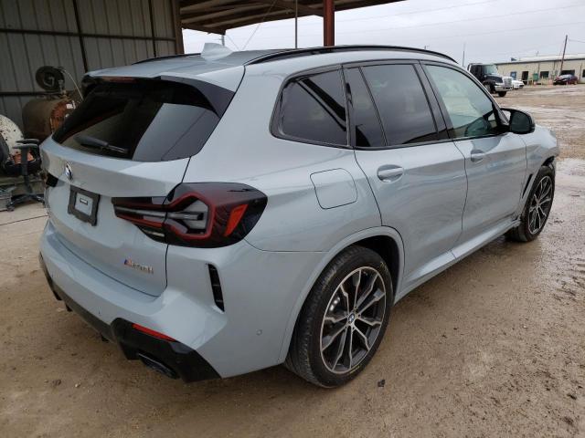 5UX83DP05N9L87427 - 2022 BMW X3 XDRIVEM GRAY photo 4