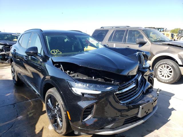 LRBFZNR41ND055817 - 2022 BUICK ENVISION E BLACK photo 1