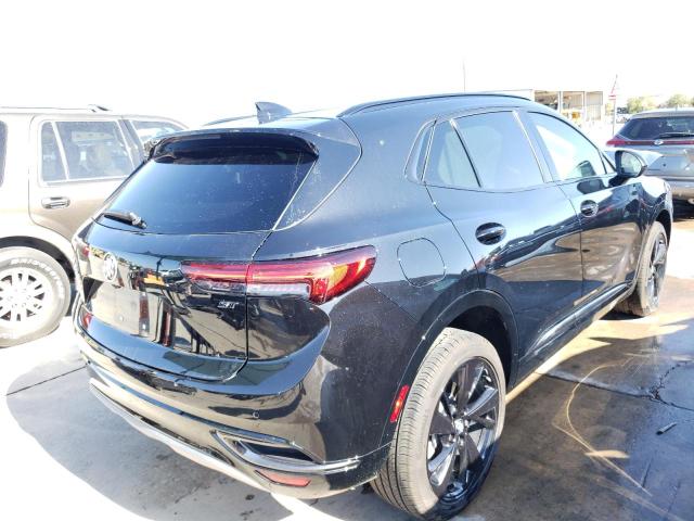 LRBFZNR41ND055817 - 2022 BUICK ENVISION E BLACK photo 4