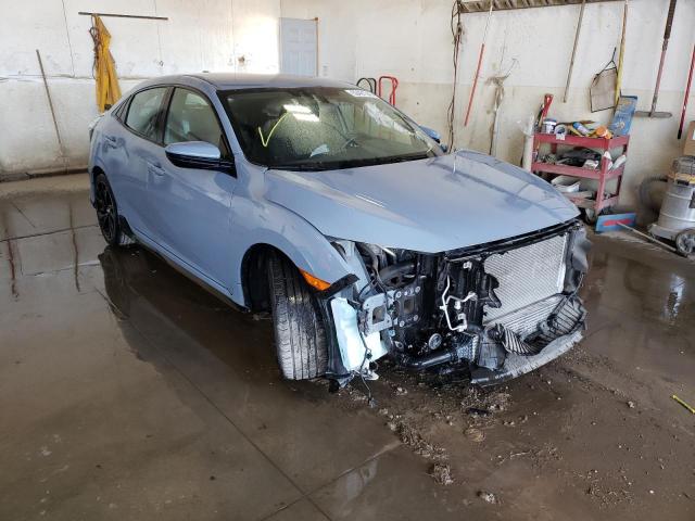 SHHFK7H44HU203019 - 2017 HONDA CIVIC SPOR BLUE photo 1