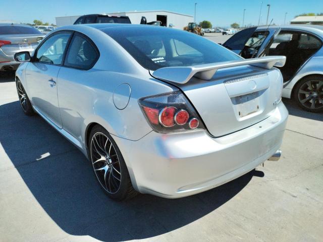 JTKDE167580256135 - 2008 TOYOTA SCION TC فضي صورة 3