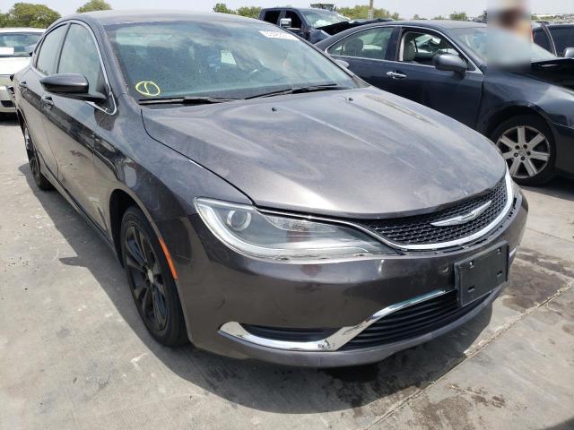 1C3CCCAB5FN644776 - 2015 CHRYSLER 200 LIMITE GRAY photo 1