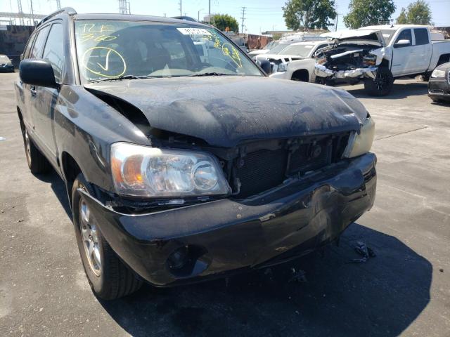 JTEDP21A840032065 - 2004 TOYOTA HIGHLANDER BLACK photo 9