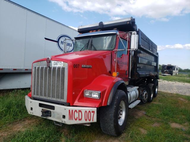 1NKDXPEX5DJ363386 - 2013 KENWORTH CONSTRUCTI RED photo 2