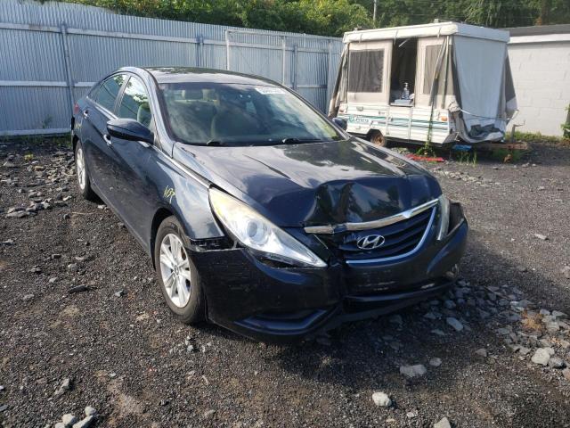 5NPEB4AC9CH493409 - 2012 HYUNDAI SONATA GLS BLUE photo 1