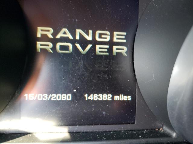 SALVV2BGXCH656489 - 2012 LAND ROVER RANGE ROVE BLACK photo 8