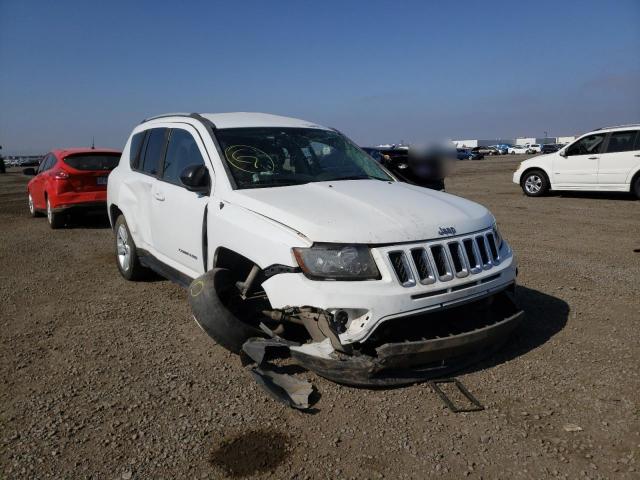 1C4NJCBA2GD560423 - 2016 JEEP COMPASS SP WHITE photo 1