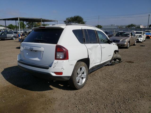 1C4NJCBA2GD560423 - 2016 JEEP COMPASS SP WHITE photo 4