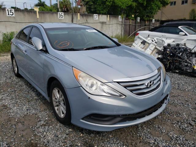 5NPEB4AC0EH832500 - 2014 HYUNDAI SONATA GLS  photo 1