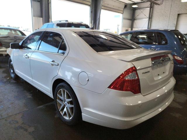 3FAHP0JA8AR391802 - 2010 FORD FUSION SEL WHITE photo 3