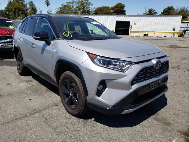 2T3E6RFV6MW005006 - 2021 TOYOTA RAV4 XSE SILVER photo 1