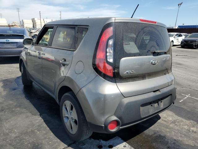 KNDJN2A25E7059190 - 2014 KIA SOUL GRAY photo 3