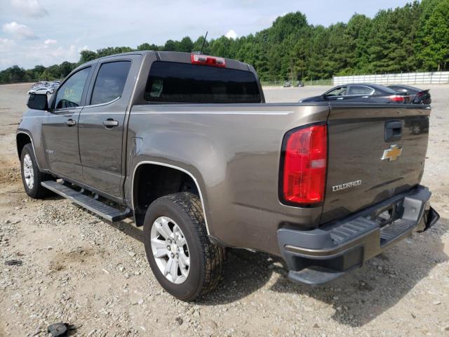 1GCGSBEA7F1152818 - 2015 CHEVROLET COLORADO L BROWN photo 3