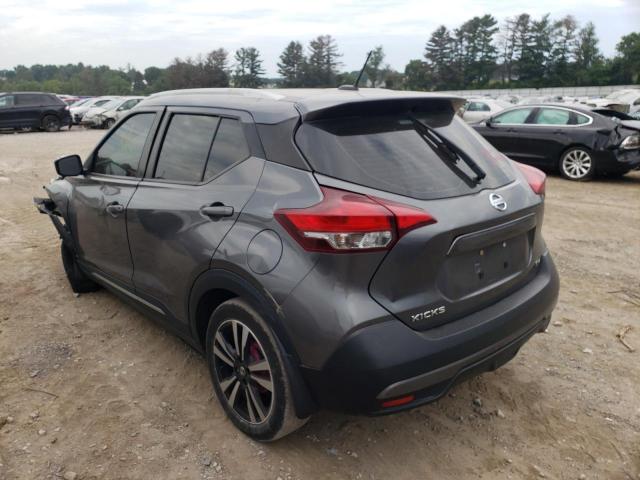 3N1CP5CU2JL532474 - 2018 NISSAN KICKS S GRAY photo 3