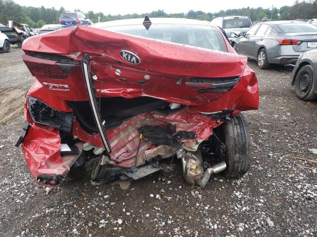 3KPF24ADXME335793 - 2021 KIA FORTE FE RED photo 9