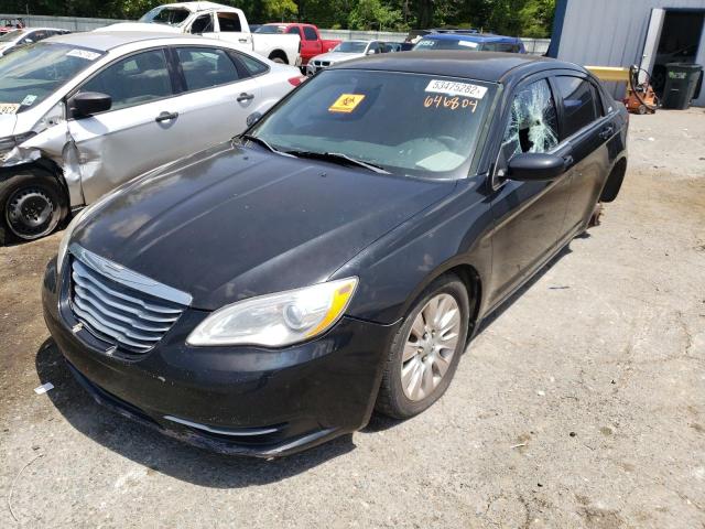 1C3CCBAB6DN646804 - 2013 CHRYSLER 200 LX BLACK photo 2