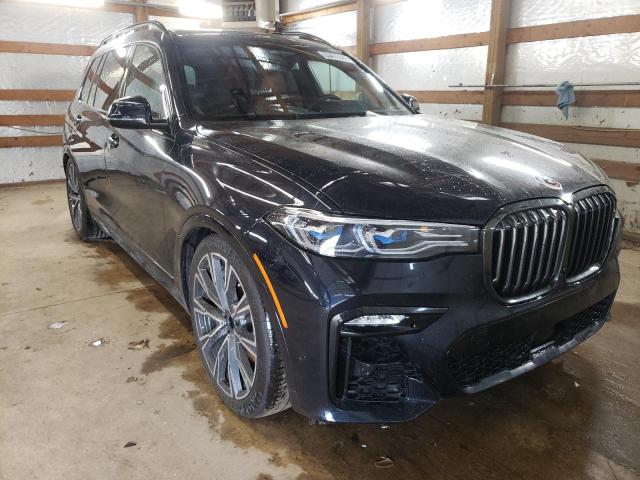 5UXCX6C09N9M64168 - 2022 BMW X7 M50I BLACK photo 1