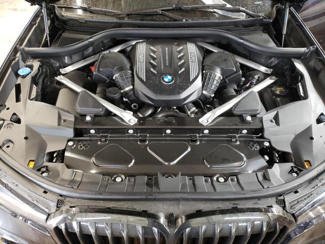 5UXCX6C09N9M64168 - 2022 BMW X7 M50I BLACK photo 7
