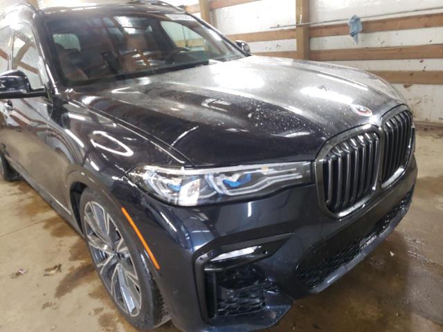 5UXCX6C09N9M64168 - 2022 BMW X7 M50I BLACK photo 9