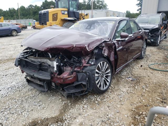 1LN6L9RP1J5617865 - 2018 LINCOLN CONTINENTA BLACK photo 2