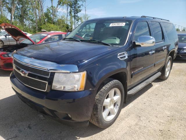 1GNFK16387J268933 - 2007 CHEVROLET SUBURBAN K BLUE photo 2