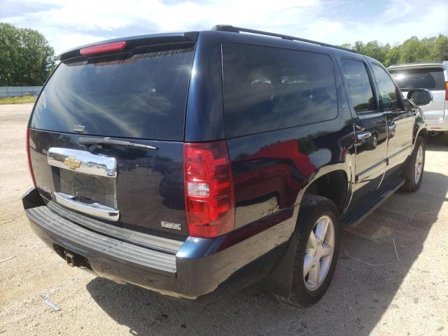 1GNFK16387J268933 - 2007 CHEVROLET SUBURBAN K BLUE photo 4