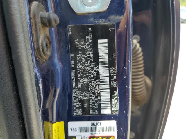 5TFRM5F15BX032686 - 2011 TOYOTA TUNDRA DOUBLE CAB SR5  photo 10