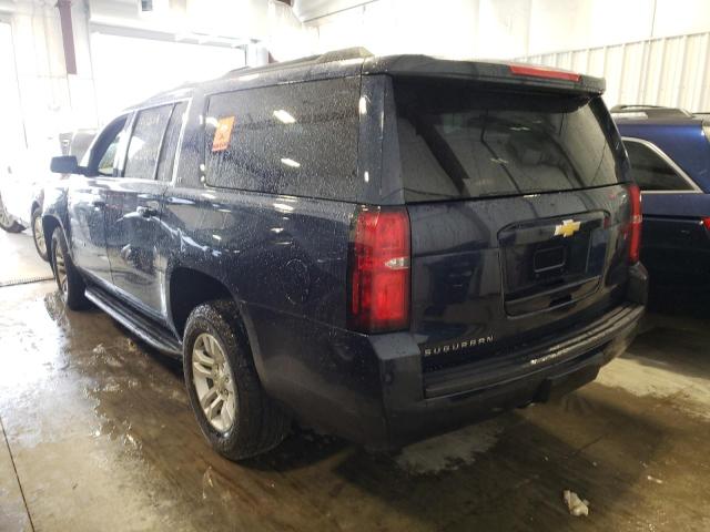 1GNSKHKC6JR186169 - 2018 CHEVROLET SUBURBAN K BLUE photo 3