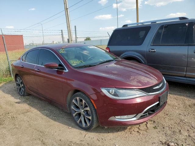 1C3CCCCG9FN514086 - 2015 CHRYSLER 200 C MAROON photo 1