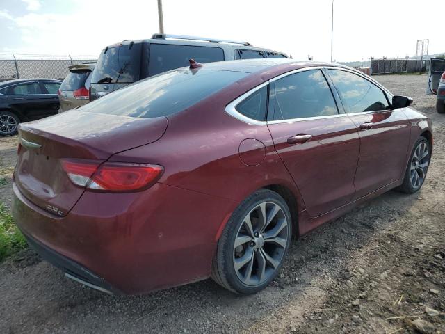 1C3CCCCG9FN514086 - 2015 CHRYSLER 200 C MAROON photo 4