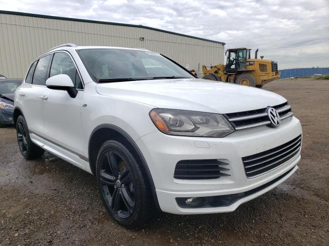 WVGDP9BP9ED000750 - 2014 VOLKSWAGEN TOUAREG TD WHITE photo 1