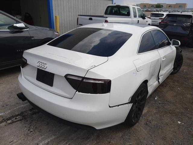 WAUCFAFR6CA001978 - 2012 AUDI A5 PREMIUM WHITE photo 4