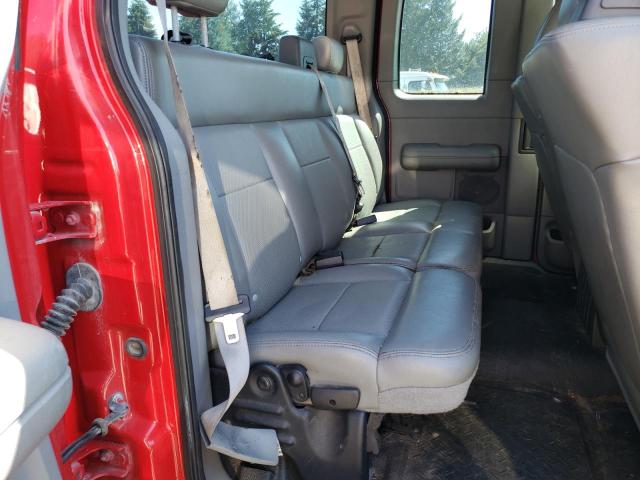 1FTPX14505NA09278 - 2005 FORD F-150 RED photo 6