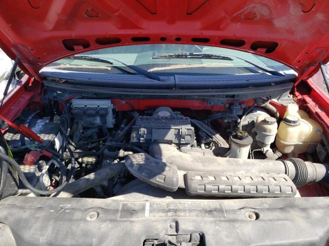 1FTPX14505NA09278 - 2005 FORD F-150 RED photo 7