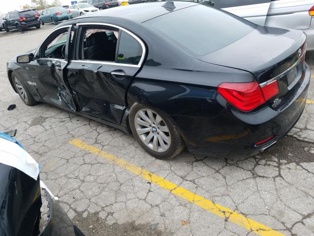 WBAKC8C58ACY68718 - 2010 BMW 750 LI XDR BLACK photo 3