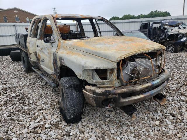 3D7KU28634G106158 - 2004 DODGE RAM 2500 S Այրված լուսանկար 1