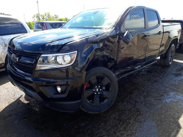 1GCGTCENXK1330074 - 2019 CHEVROLET COLORADO L BLACK photo 2