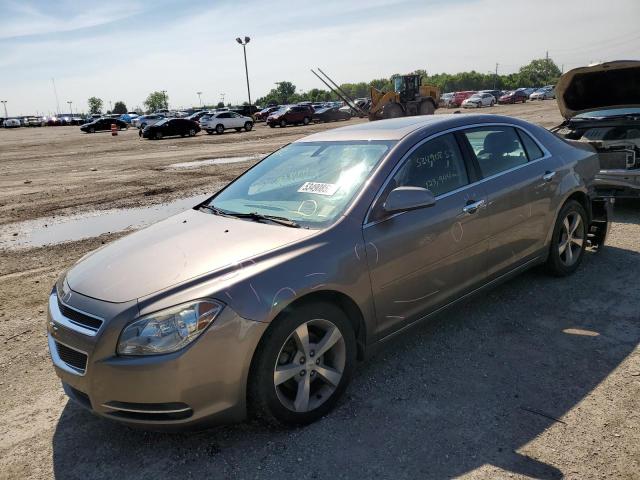 1G1ZC5EU5CF106512 - 2012 CHEVROLET MALIBU 1LT ნაცრისფერი ფოტო 2