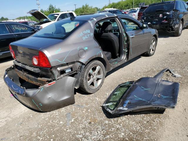 1G1ZC5EU5CF106512 - 2012 CHEVROLET MALIBU 1LT ნაცრისფერი ფოტო 4