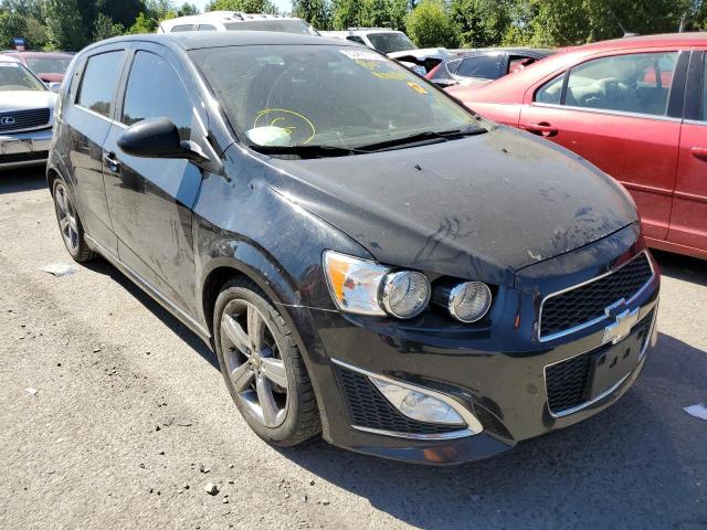 1G1JH6SB9F4153582 - 2015 CHEVROLET SONIC RS BLACK photo 1