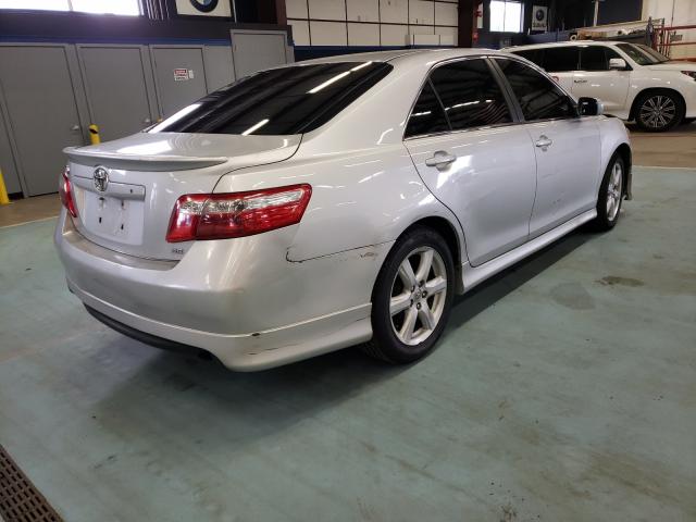 4T1BE46K18U748606 - 2008 TOYOTA CAMRY CE SILVER photo 4