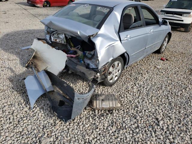 KNAFE121675438104 - 2007 KIA SPECTRA BLUE photo 4