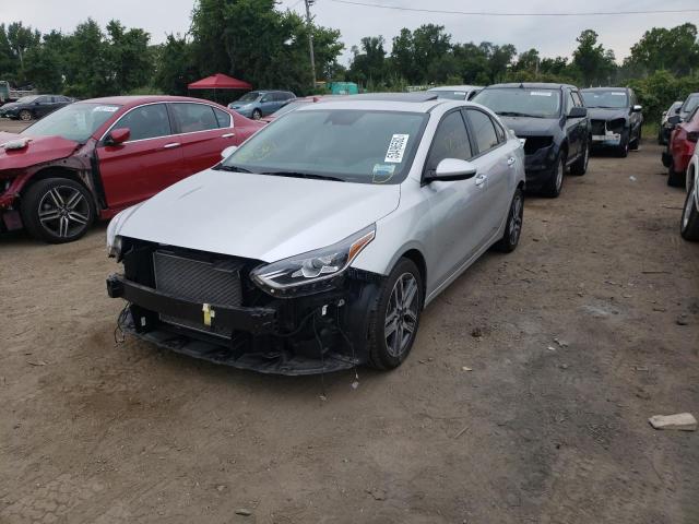 3KPF34AD3KE072444 - 2019 KIA FORTE GT L SILVER photo 2