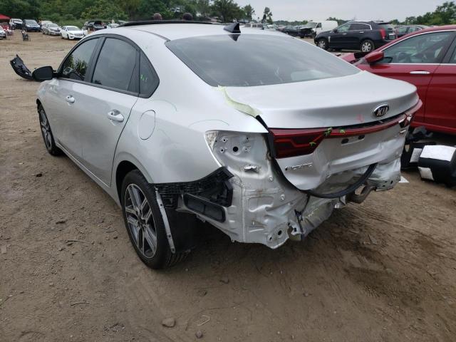 3KPF34AD3KE072444 - 2019 KIA FORTE GT L SILVER photo 3