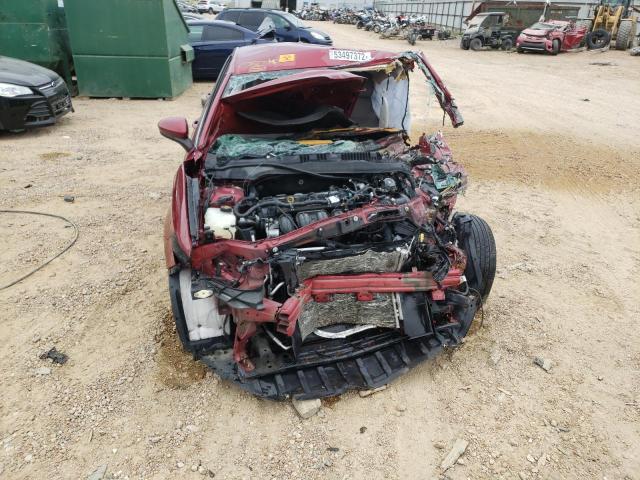 1FA6P0G70F5106880 - 2015 FORD FUSION S RED photo 9