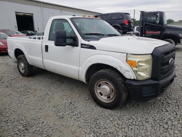 1FTBF2A68CEA95713 - 2012 FORD F250 SUPER WHITE photo 1