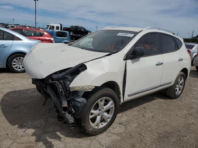 JN8AS5MT2EW618672 - 2014 NISSAN ROGUE SELE WHITE photo 2